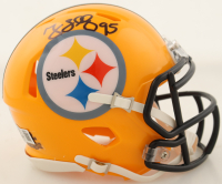 Greg Lloyd Signed Steelers Speed Mini Helmet (Beckett) at PristineAuction.com