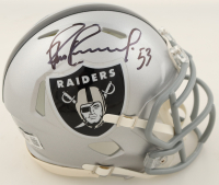 Bill Romanowski Signed Raiders Speed Mini Helmet (Beckett) at PristineAuction.com