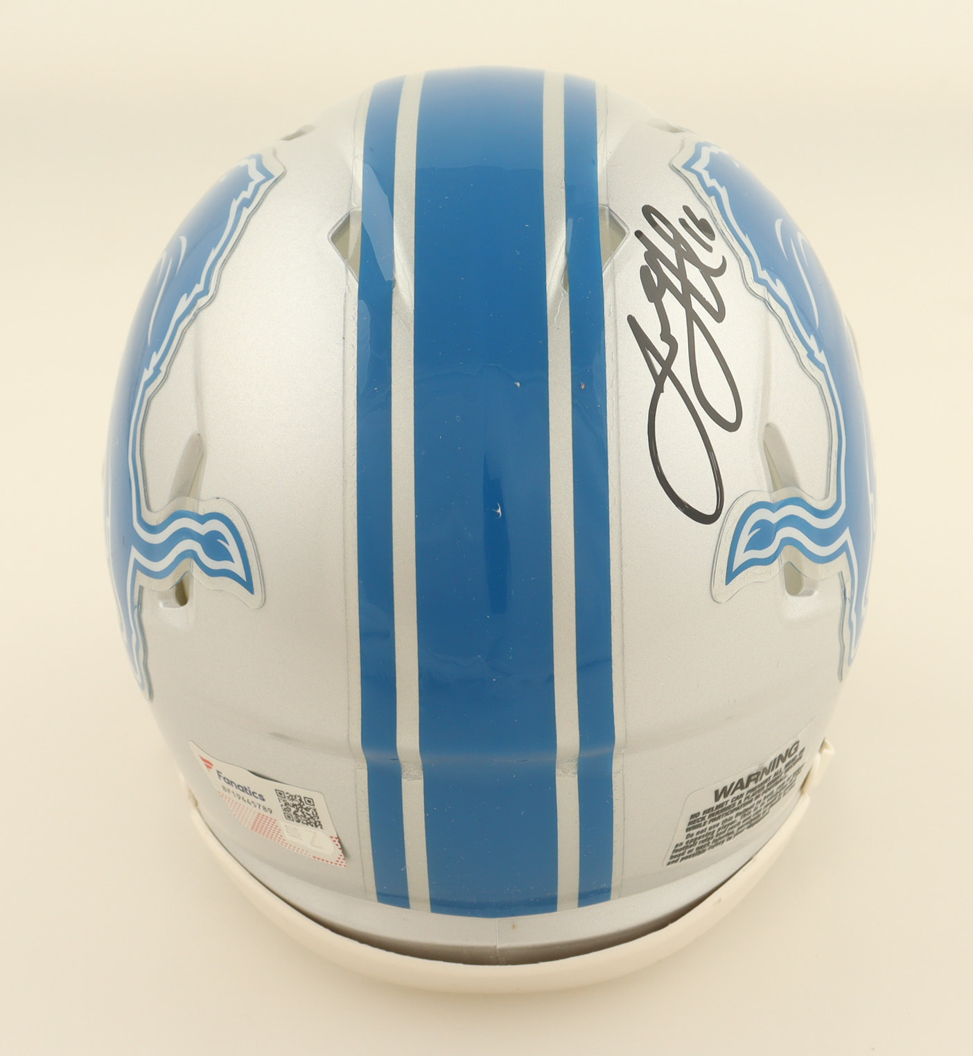 Jared Goff Signed Lions Speed Mini Helmet (Fanatics) at PristineAuction.com Jared Goff Signed Lions Speed Mini Helmet (Fanatics) at PristineAuction.com