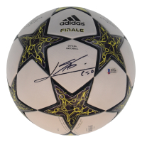 Lionel Messi Signed UEFA Soccer Ball Inscribed "Leo" (Beckett) at PristineAuction.com