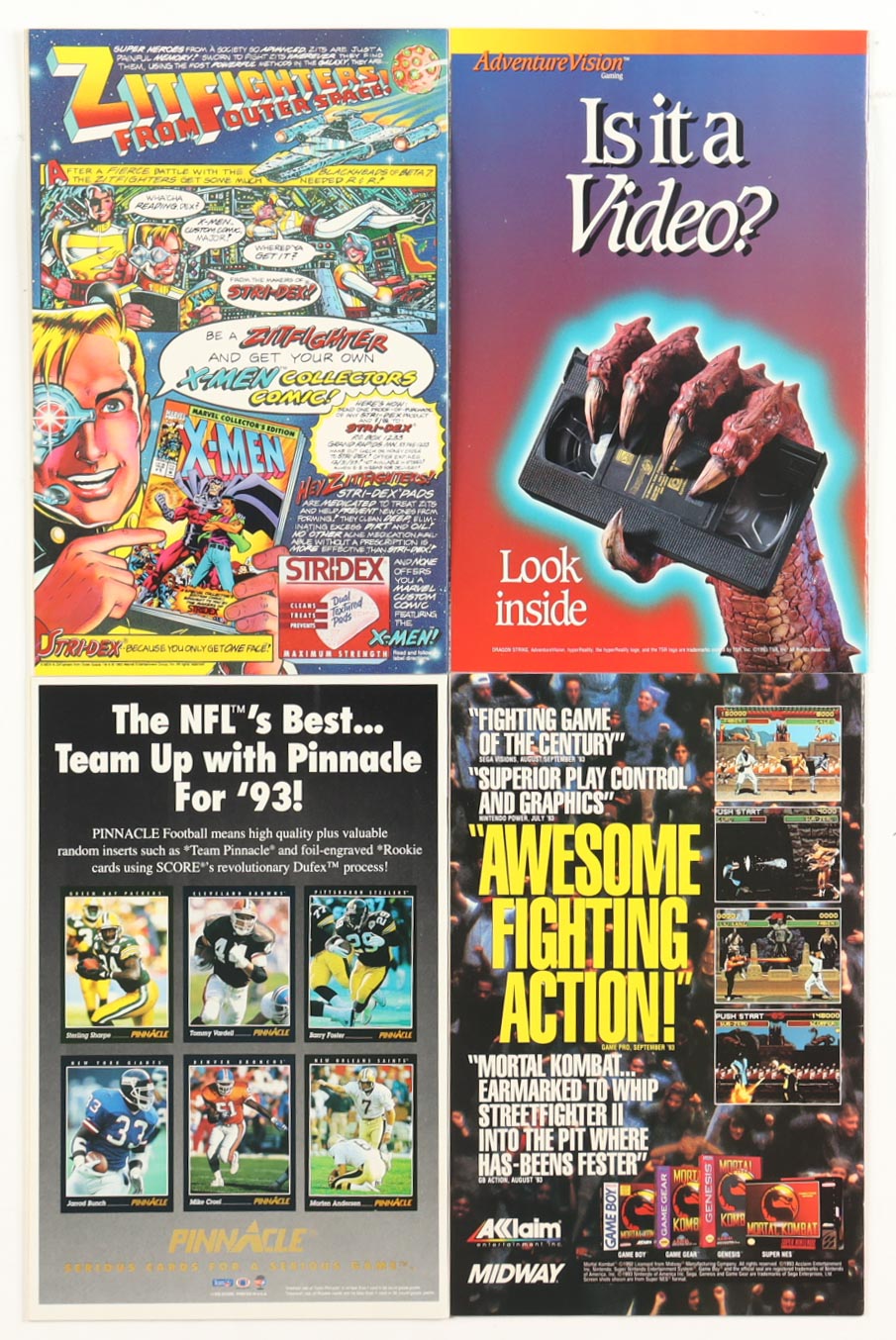 Set of (4) 1993 Deadpool #1-4 Marvel Comic Books at PristineAuction.com Set of (4) 1993 Deadpool #1-4 Marvel Comic Books at PristineAuction.com