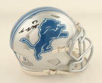 Sam LaPorta Signed Lions Speed Mini Helmet (Beckett) at PristineAuction.com