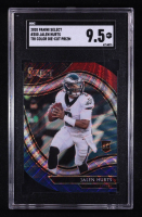 Jalen Hurts 2020 Select Prizm Tri Color Die Cut #350 RC (SGC 9.5) at PristineAuction.com