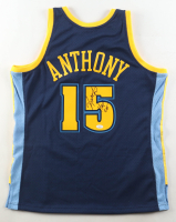 Carmelo Anthony Signed Nuggets Mitchell & Ness Authentic Jersey Inscribed "HOF 25" (JSA) at PristineAuction.com
