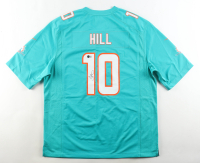 Tyreek Hill Signed Dolphins Nike Authentic Jersey (Beckett) at PristineAuction.com