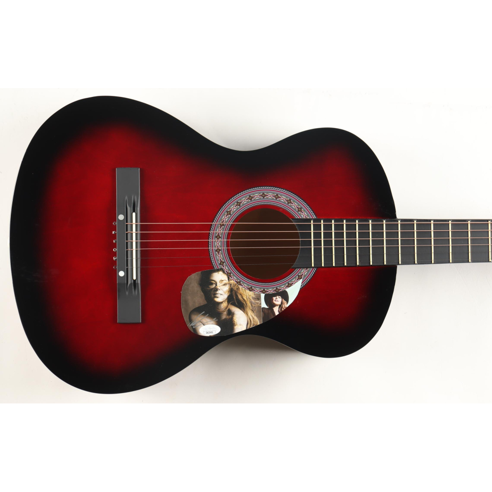 Shania Twain Signed 38" Acoustic Guitar (JSA) at PristineAuction.com