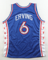 Julius "Dr. J" Erving Signed 76ers Mitchell & Ness Authentic Jersey (JSA) at PristineAuction.com