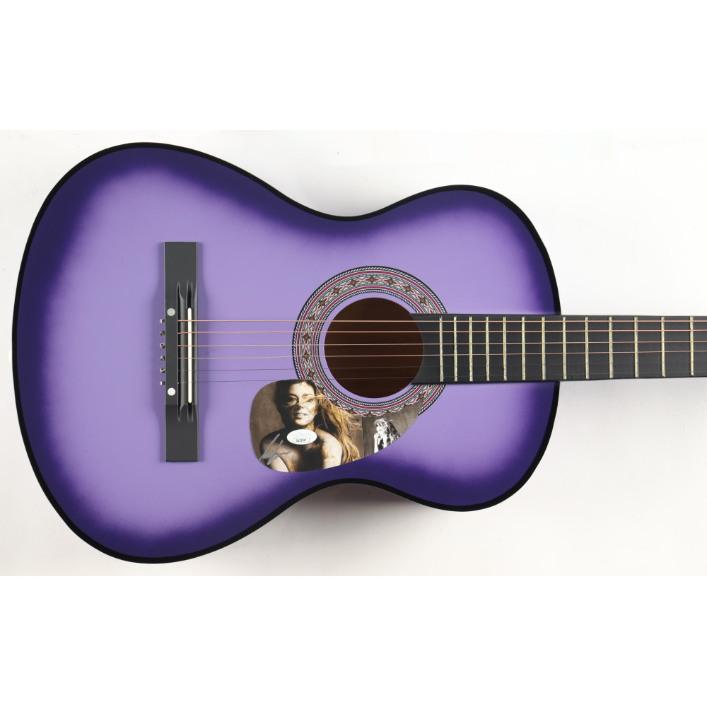 Shania Twain Signed 38" Acoustic Guitar (JSA) at PristineAuction.com
