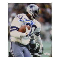 Tony Hill Signed Cowboys 8x10 Photo Inscribed "3x Pro Bowl / SB XII + XIII" (JSA) at PristineAuction.com