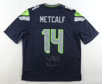 DK Metcalf Signed Seahawks Nike Authentic Jersey Inscribed "Wolverine" (JSA) at PristineAuction.com