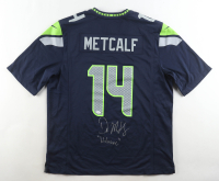 DK Metcalf Signed Seahawks Nike Authentic Jersey Inscribed "Wolverine" (JSA) at PristineAuction.com