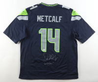 DK Metcalf Signed Seahawks Nike Authentic Jersey Inscribed "Wolverine" (JSA) at PristineAuction.com
