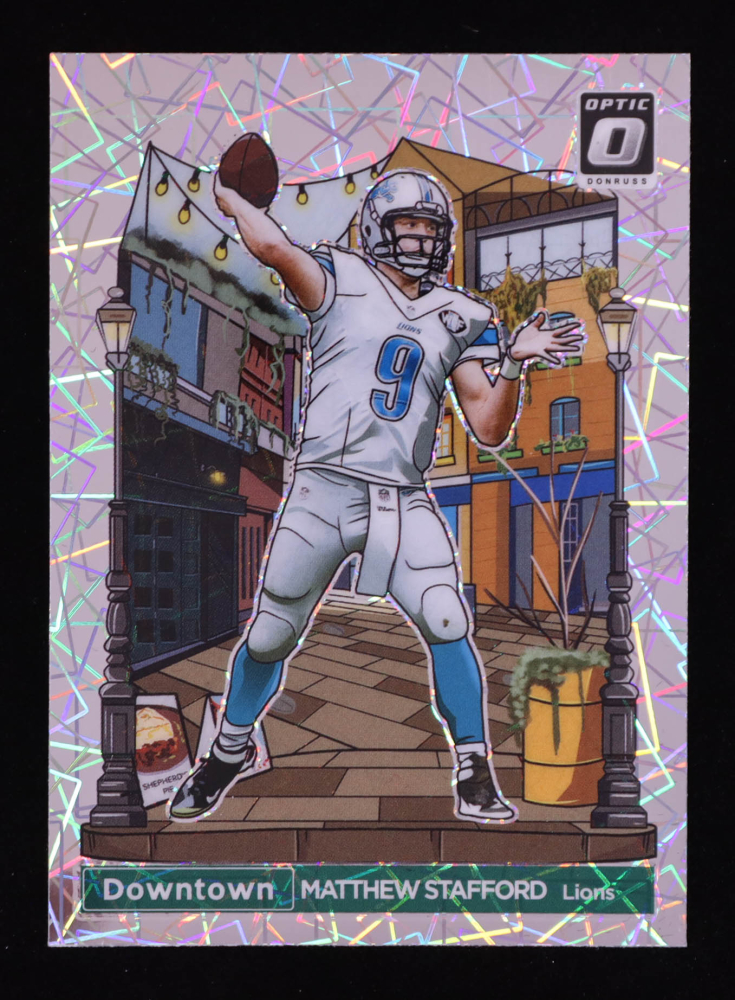 Matthew Stafford 2023 Donruss Optic Downtown #8