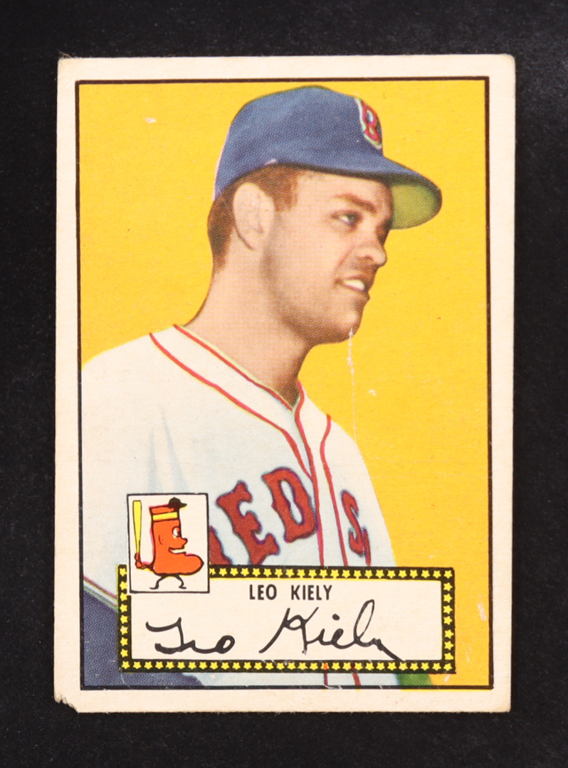 Leo Kiely 1952 Topps #54 at PristineAuction.com Leo Kiely 1952 Topps #54 at PristineAuction.com