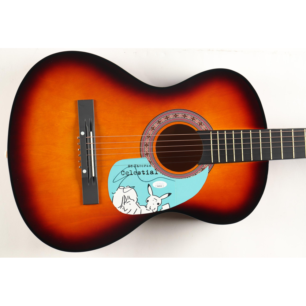 Ed Sheeran Signed 38" Acoustic Guitar (JSA) at PristineAuction.com