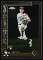 Jacob Wilson Signed 2025 Topps Chrome #96 RC (JSA) at PristineAuction.com