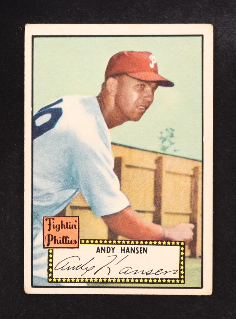Andy Hansen 1952 Topps #74 at PristineAuction.com Andy Hansen 1952 Topps #74 at PristineAuction.com