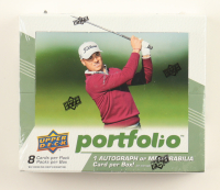 2024 Upper Deck Portfolio Golf Hobby Box With (8) Packs at PristineAuction.com