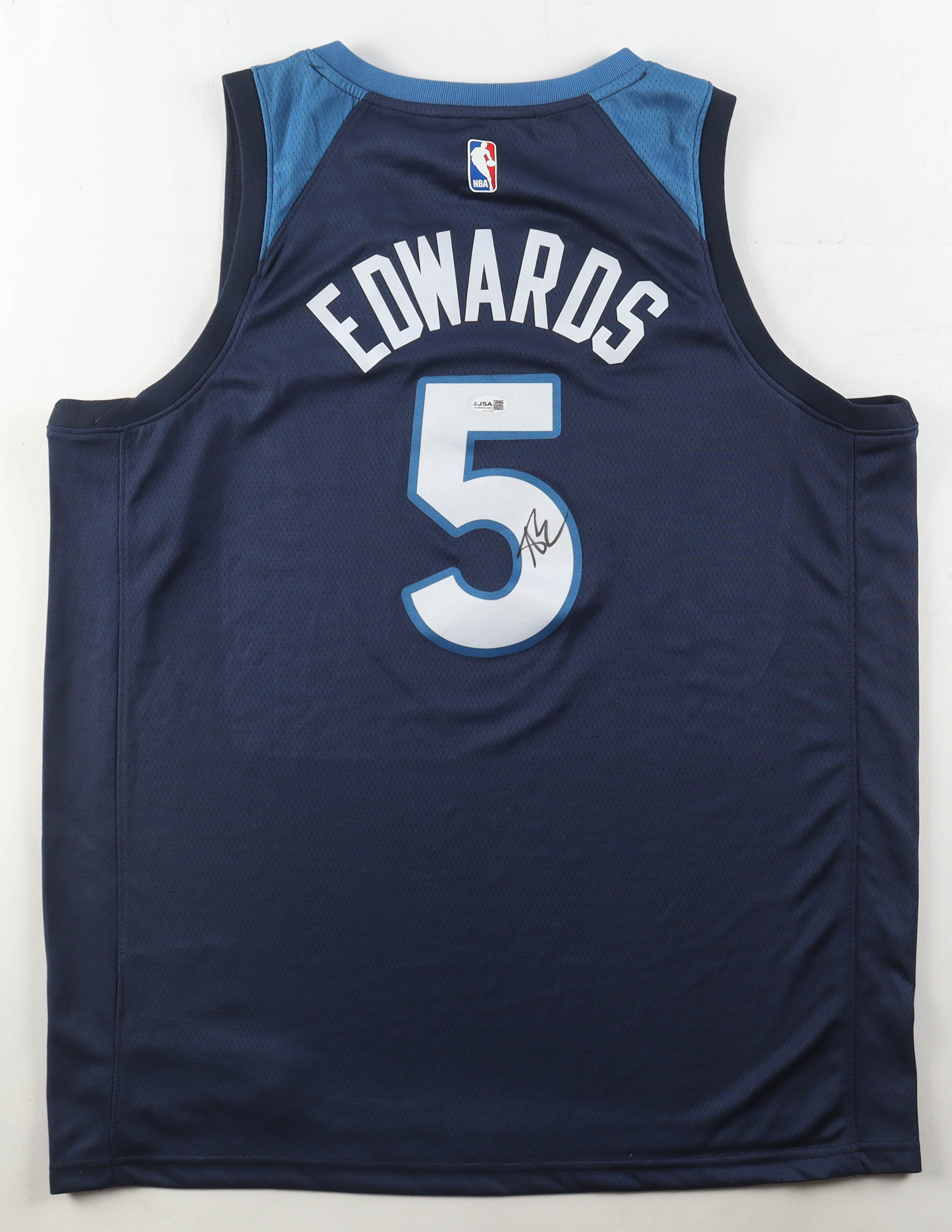 Anthony Edwards Signed Timberwolves Nike Swingman Authentic Jersey (JSA) at PristineAuction.com Anthony Edwards Signed Timberwolves Nike Swingman Authentic Jersey (JSA) at PristineAuction.com