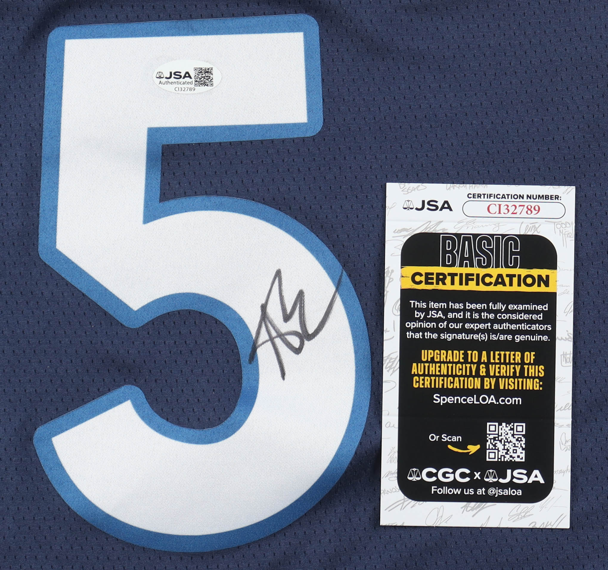 Anthony Edwards Signed Timberwolves Nike Swingman Authentic Jersey (JSA) at PristineAuction.com Anthony Edwards Signed Timberwolves Nike Swingman Authentic Jersey (JSA) at PristineAuction.com