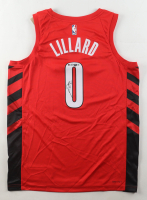 Damian Lillard Signed Trailblazers Jordan Authentic Jersey (Beckett & Lillard) at PristineAuction.com