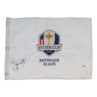 Bryson DeChambeau Signed 2025 Ryder Cup Golf Pin Flag (PSA) at PristineAuction.com