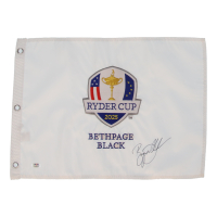 Bryson DeChambeau Signed 2025 Ryder Cup Golf Pin Flag (PSA) at PristineAuction.com
