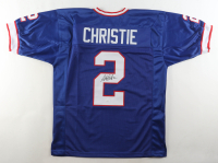 Steve Christie Signed Jersey (JSA) at PristineAuction.com