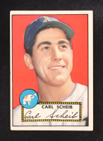 Carl Scheib 1952 Topps #116 at PristineAuction.com