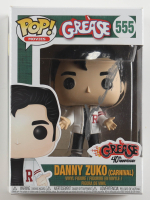 John Travolta Signed "Grease" #555 Danny Zuko (Carnival) Funko Pop! Vinyl Figure (Beckett) at PristineAuction.com