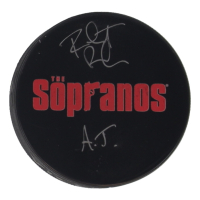 Robert Iler Signed "The Sopranos" Logo Hockey Puck Inscribed "A.J." (YSMS) at PristineAuction.com