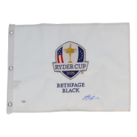 Robert MacIntyre Signed 2025 Ryder Cup Golf Pin Flag (PSA) at PristineAuction.com