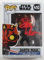 Sam Witwer Signed "Star Wars" #410 Darth Maul Funko Pop! Vinyl Figure (Beckett) at PristineAuction.com