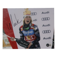 Mikaela Shiffrin Signed 8x10 Photo (Beckett) at PristineAuction.com