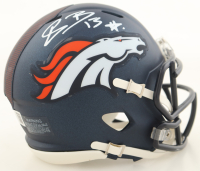 Pat Bryant Signed Broncos Speed Mini Helmet (Beckett) at PristineAuction.com