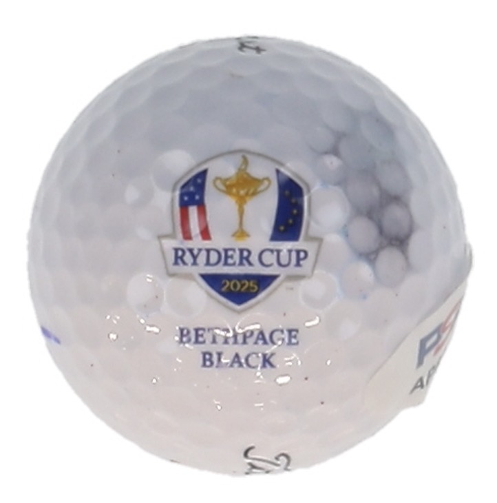 Rasmus Hojgaard Signed 2025 Ryder Cup Logo Golf Ball (PSA) at PristineAuction.com Rasmus Hojgaard Signed 2025 Ryder Cup Logo Golf Ball (PSA) at PristineAuction.com