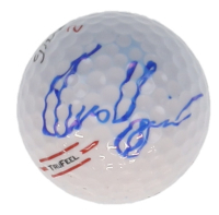 Rasmus Hojgaard Signed 2025 Ryder Cup Logo Golf Ball (PSA) at PristineAuction.com