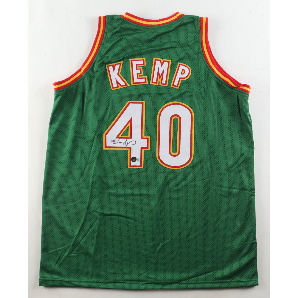 Shawn Kemp Signed Jersey (Beckett) at PristineAuction.com