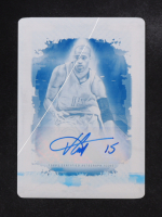 Vince Carter 2024 Topps Motif Autographs Cyan Printing Plate #LCSVC #1/1 at PristineAuction.com