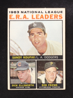 Sandy Koufax 1964 Topps NL ERA Leaders #1 at PristineAuction.com