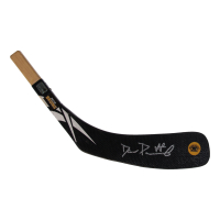 David Pastrnak Signed Bruins Reebok Hockey Stick Blade (YSMS) at PristineAuction.com