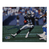 Raghib "Rocket" Ismail Signed Cowboys 8x10 Photo (Beckett) at PristineAuction.com