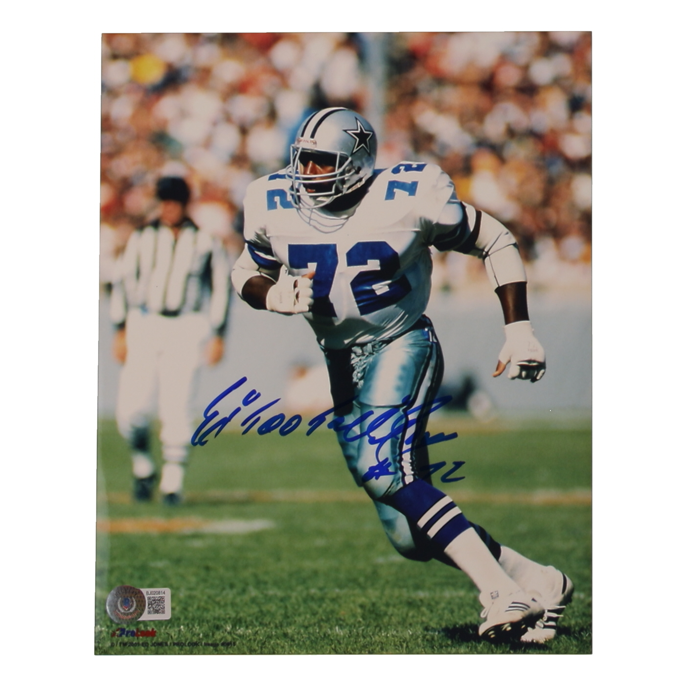 Ed "Too Tall" Jones Signed Cowboys 8x10 Photo (Beckett) at PristineAuction.com Ed "Too Tall" Jones Signed Cowboys 8x10 Photo (Beckett) at PristineAuction.com