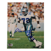 Ed "Too Tall" Jones Signed Cowboys 8x10 Photo (Beckett) at PristineAuction.com