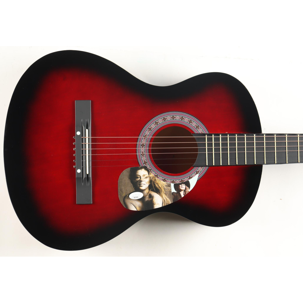 Shania Twain Signed 38" Acoustic Guitar (JSA) at PristineAuction.com