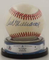 Ted Williams Signed OAL Baseball (Beckett | Auto Grade BGS 9) at PristineAuction.com