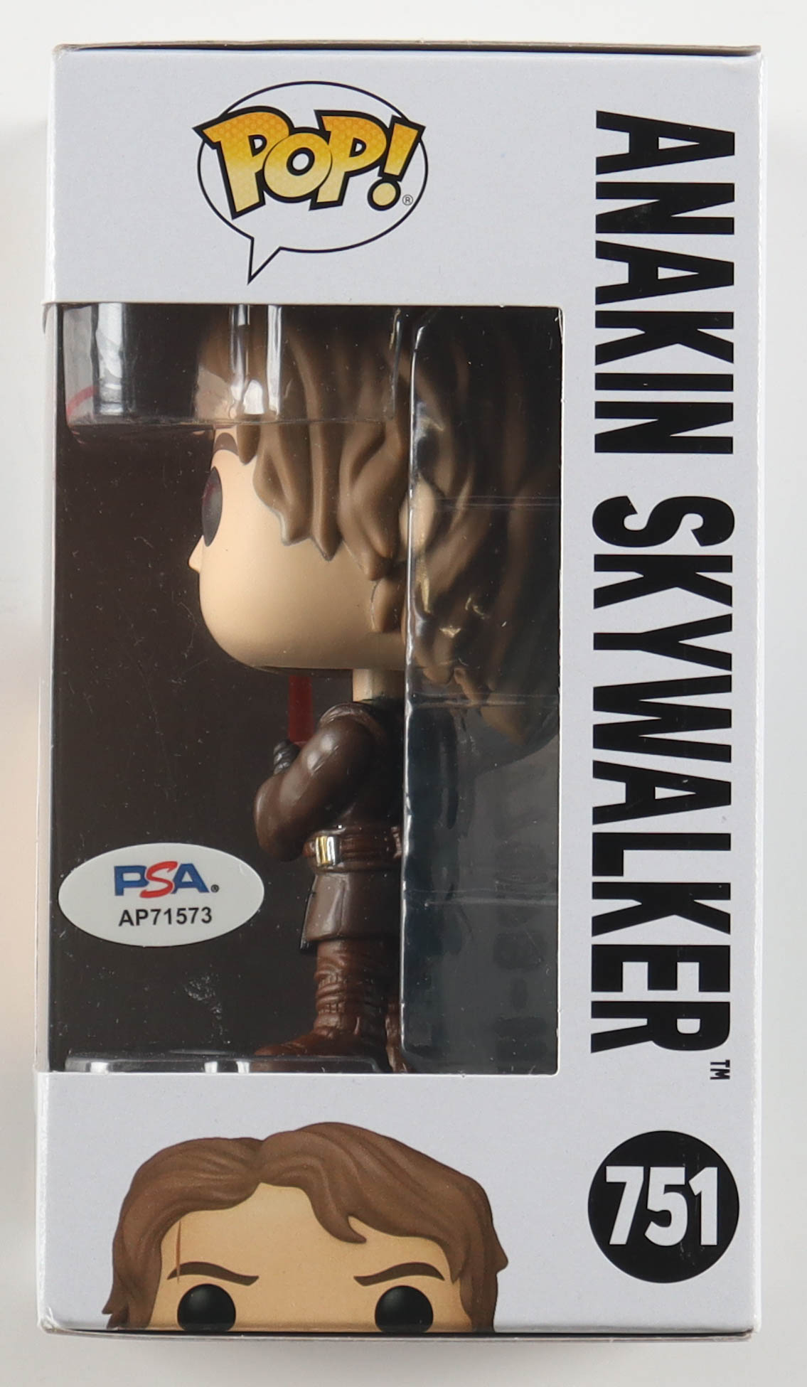 Hayden Christensen Signed "Star Wars" #751 Anakin Skywalker Bobble-Head Funko Pop! Vinyl Figure (PSA) at PristineAuction.com Hayden Christensen Signed "Star Wars" #751 Anakin Skywalker Bobble-Head Funko Pop! Vinyl Figure (PSA) at PristineAuction.com