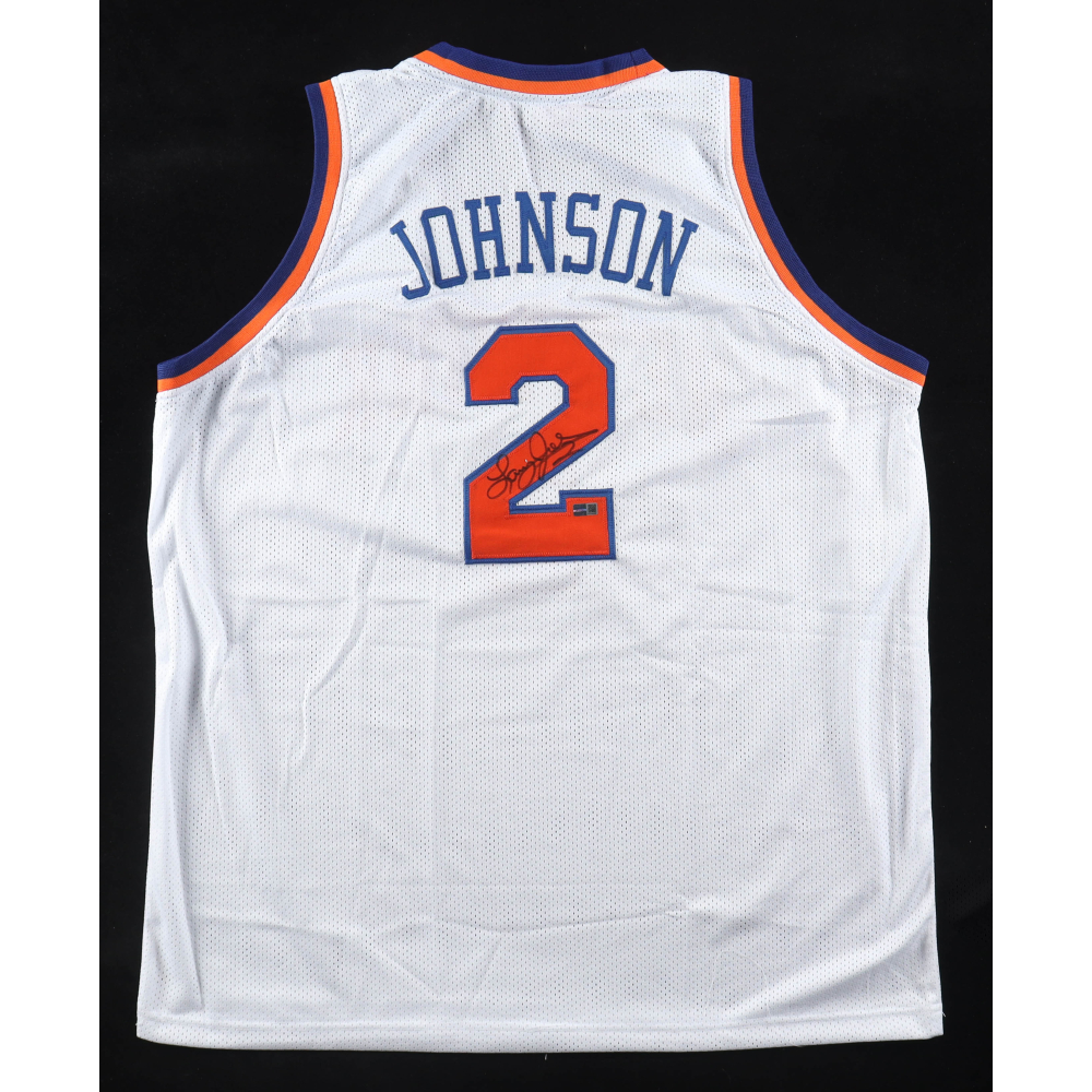 Larry Johnson Signed Jersey (Steiner) at PristineAuction.com