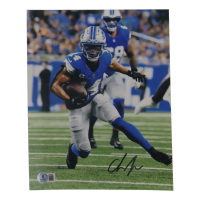 Amon Ra St. Brown Signed Lions 8x10 Photo (Beckett) at PristineAuction.com