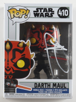 Ray Park Signed "STAR WARS" #410 Darth Maul Funko Pop! Vinyl Figure (Beckett) at PristineAuction.com